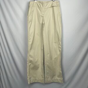 London Jean The Marisa Fit chino wide leg pants women’s size 4 Tall